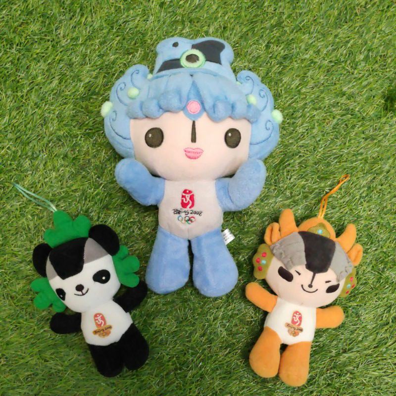 Boneka Maskot Olimpiade Beijing 2008 - hadiah ulang tahun