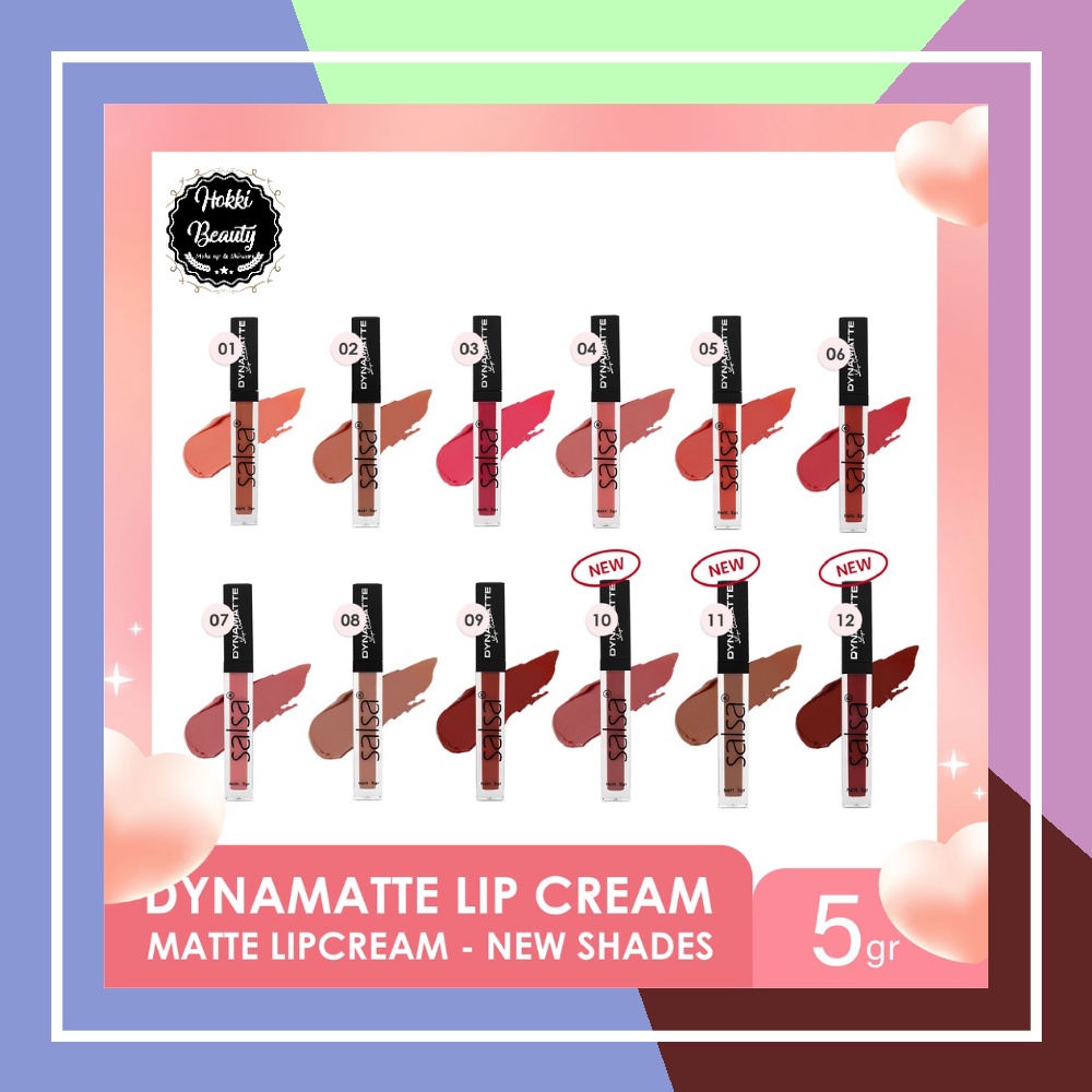 SALSA Dynamatte Lip Cream - Matte LipCream