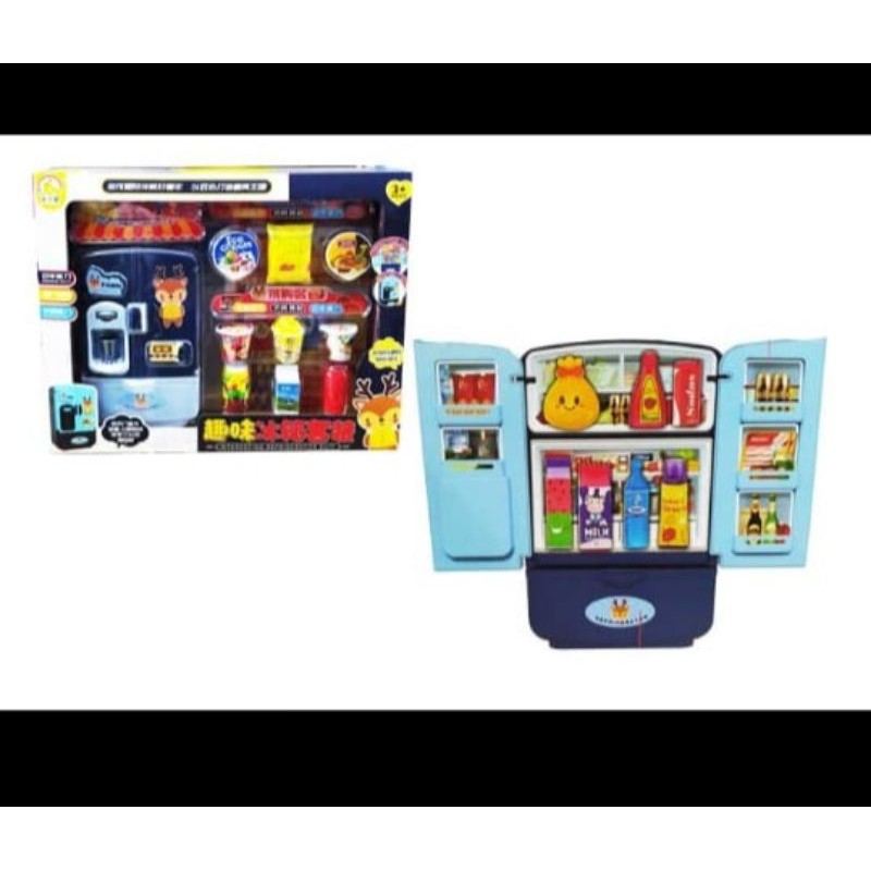 Mainan Interesting Refrigerator / Mainan kulkas anak