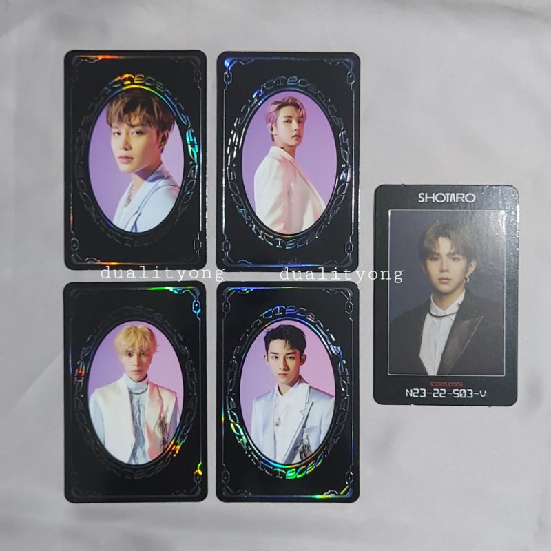 pc yb yearbook access card ac resonance pt1 pt2 nct taeil renjun hendery winwin shotaro