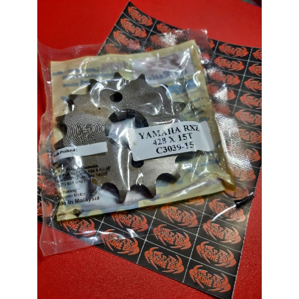 GEAR DEPAN SSS 428 15 JUPITER Z RXZ RX KING JUPITER MX NEW JUPITER MX JUPITER MX KING VIXION BYSON S