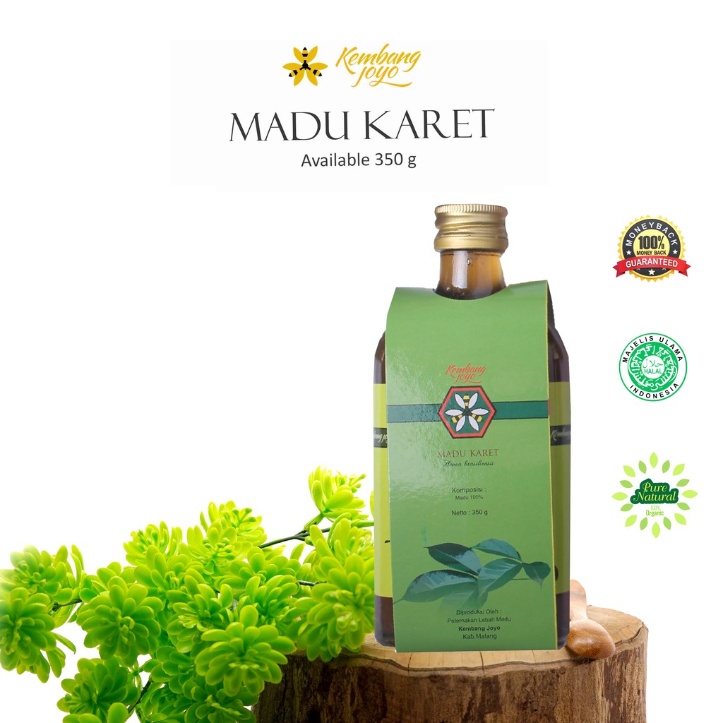 

Madu Kembang Joyo Madu karet 350 gram