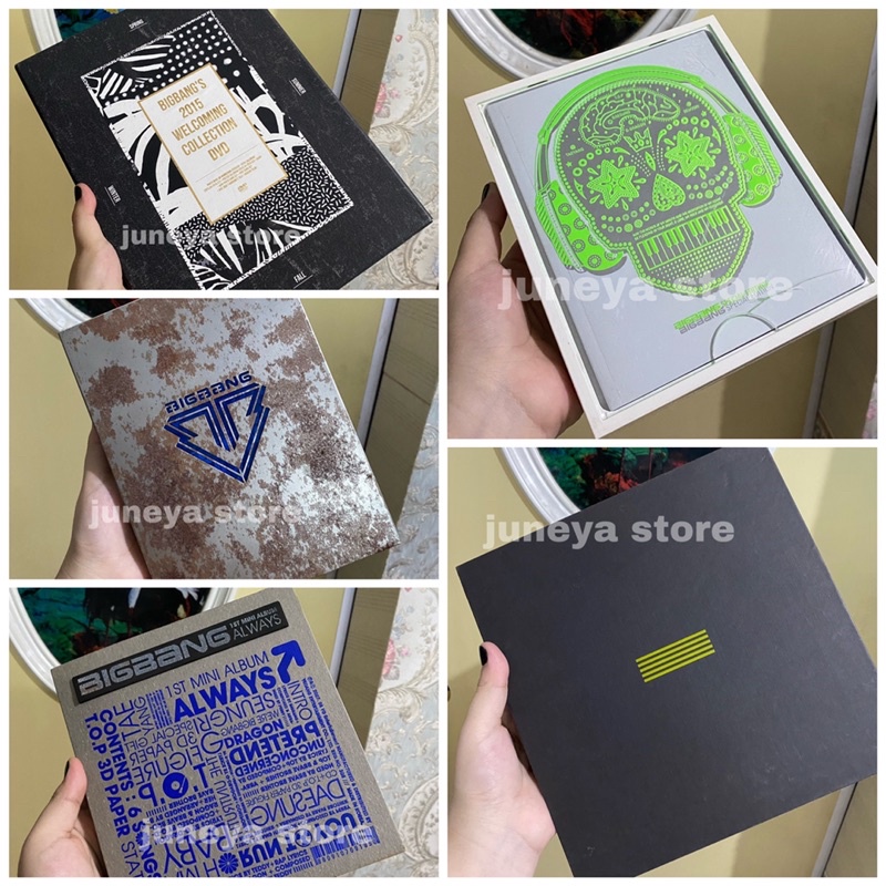ALBUM BIGBANG FULLSET MADE | ALIVE | ALWAYS | TONIGHT | BIGBANG’s 2015 Welcoming Collection DVD