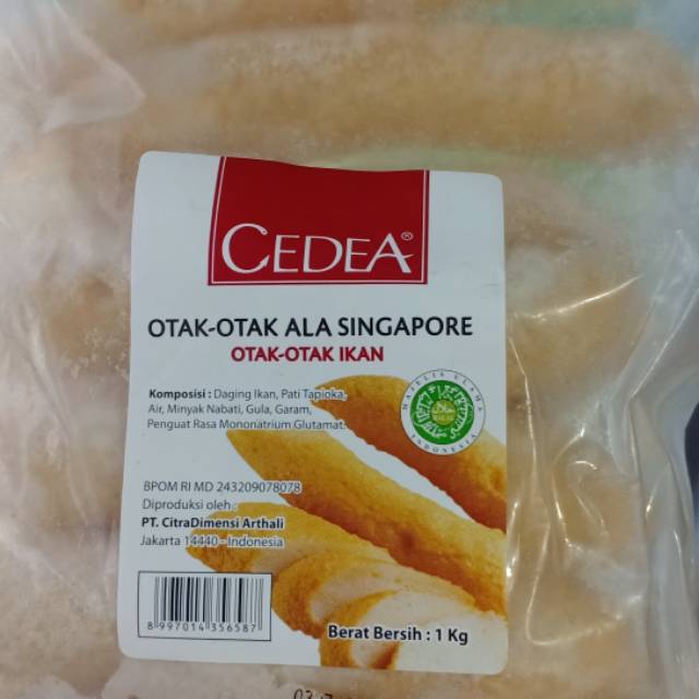 

Cedea, otak-otak ikan ala Singapore