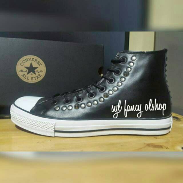 john varvatos converse red leather