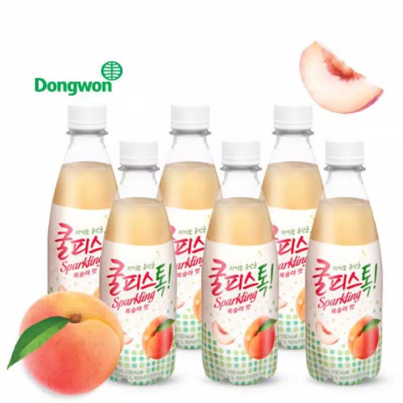 

Dongwon Coolpis Peach /Minuman Rasa Buah Peach 340ml