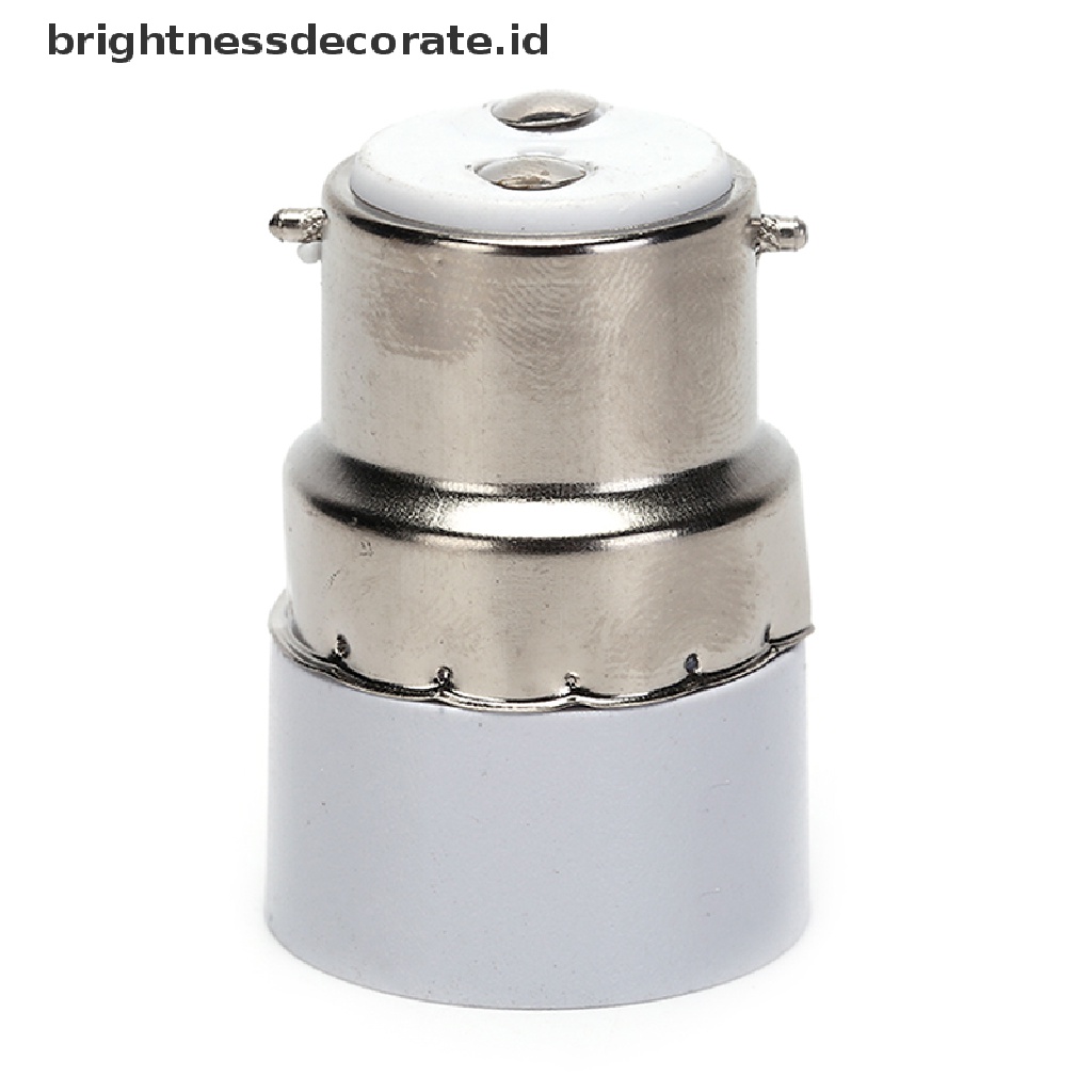 (Birth) Adaptor Converter Fitting Lampu Bohlam B22 Ke E14 (Id)