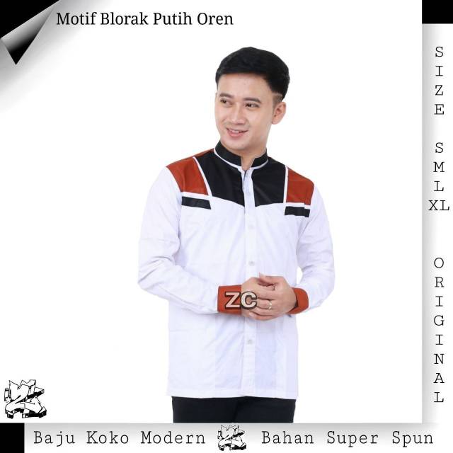 koko batik lengan panjang