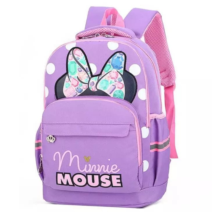 Tas Ransel Perempuan Tas Ransel Anak Tas Ransel Sekolah Tas Mickey Mouse Backpack Multifungsi