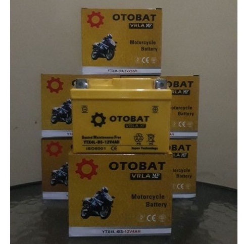 Aki Motor OTOBAT YTX4L-BS
