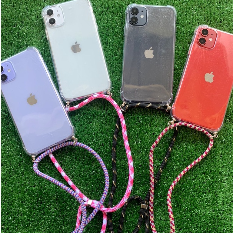 Lanyard sling case vivo Y19 Y30 Y50 Y53 Y91 Y93 Y95 Y91C NON FP Redmi 4A 4X