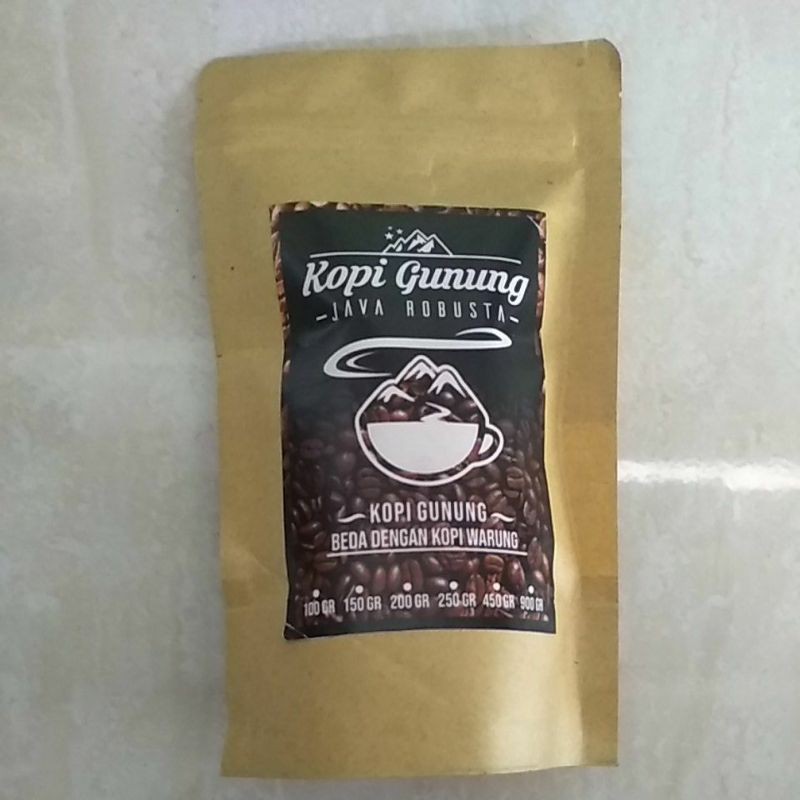 javarobusta asli Ijen Malang 100gr
