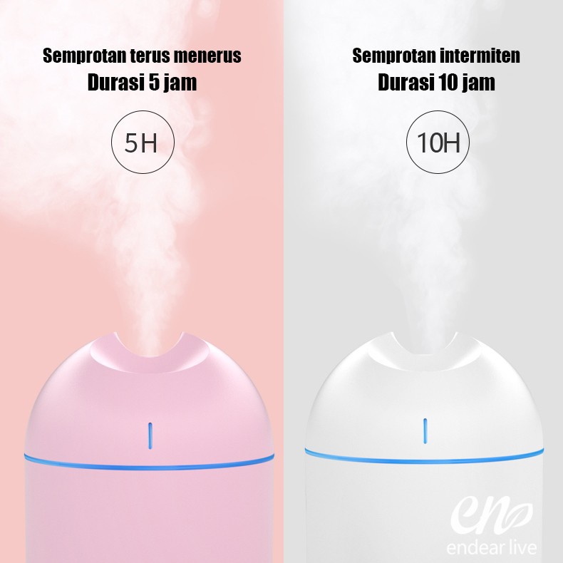 [endear]100% ORI Humidifier 250ML Essential Oil Diffuser Aroma Terapi Pengharum Ruangan-2