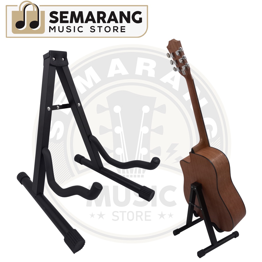 ORIGINAL!!! Stand Gitar Duduk Pendek Import Berkualitas Stand Gitar dan Bass