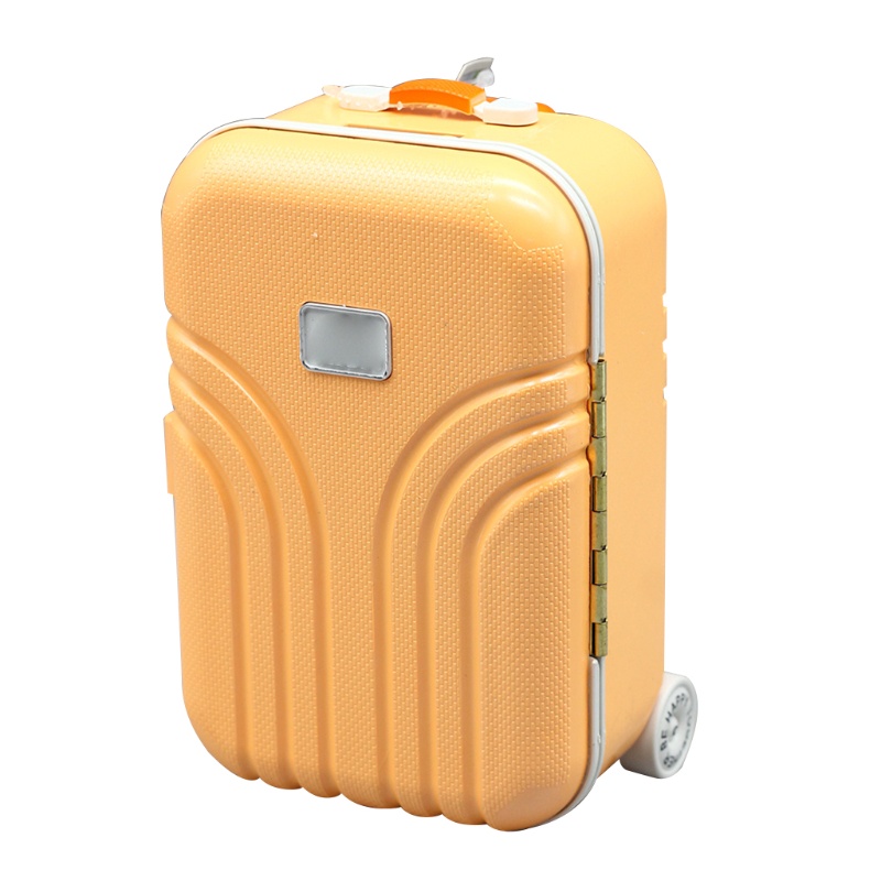 Mary Fashionable Travel Box Baggage for Case Tempat Koleksi Untuk Topper Kue Boneka Orn