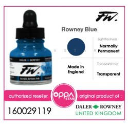 

Cat Aklirik Daler Rowney FW Ink 29.5 ML Rowney BLue 160029119