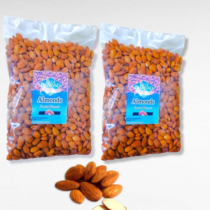 

Kacang Almond Kupas Panggang//Matang//Roasted 1kg