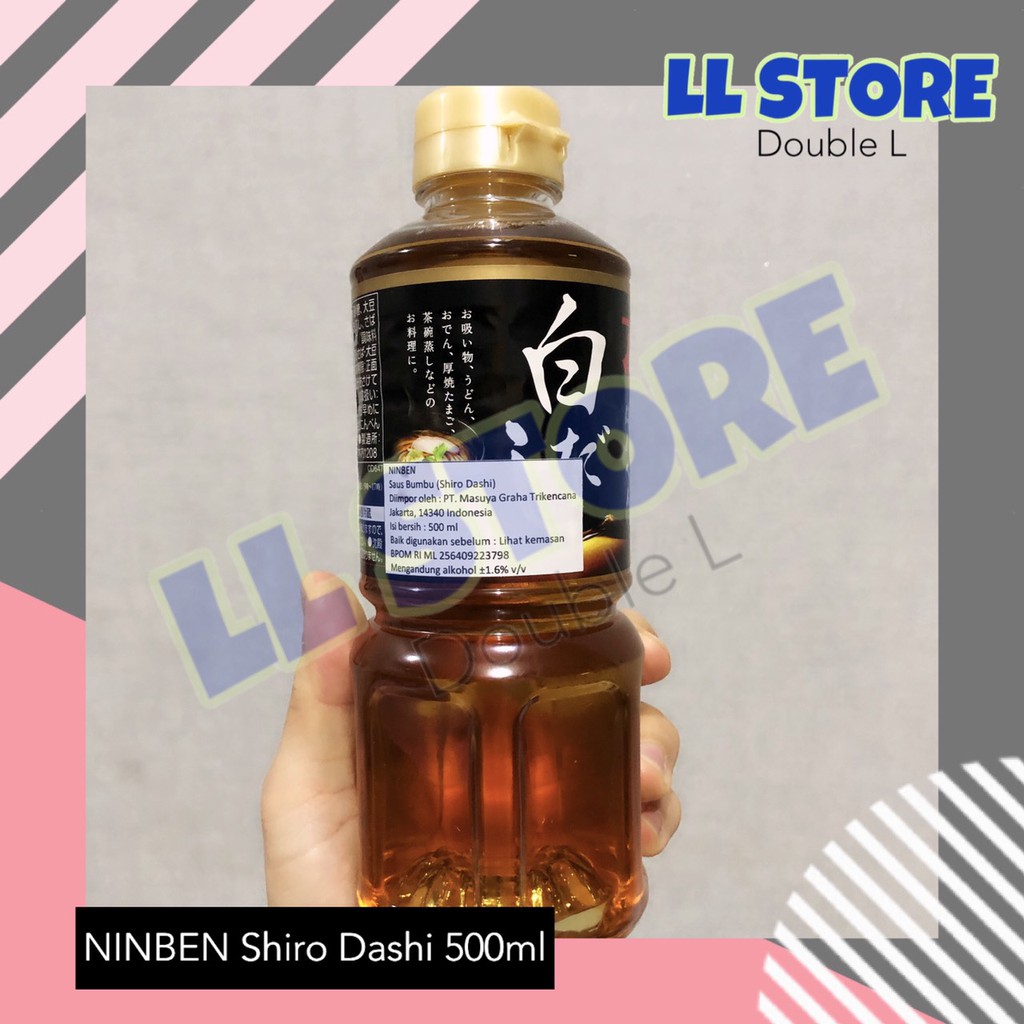

NINBEN Shiro Dashi 500 ml | Saus Bumbu Jepang
