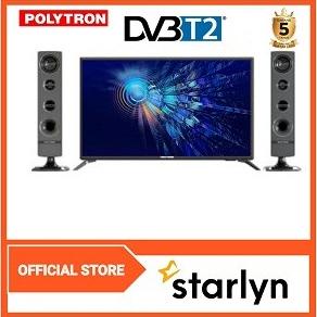 POLYTRON LED DIGITAL TV 32 INCH DVB-T2 PLD 32TV1855 Termurah