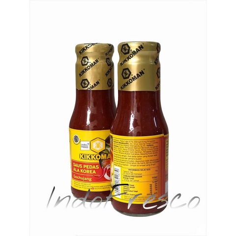 

Sambal-Aneka- Kikkoman Gochujang Sauce-Sambel Pasta- Saus Pedas Ala Korea Halal 300G -Aneka-Sambal.