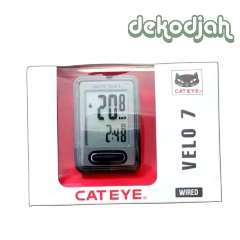 Speedometer Sepeda CATEYE Velo 7