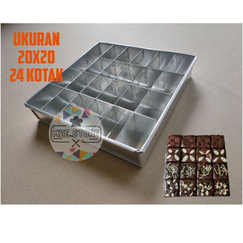 LOYANG DAN SEKAT POTONG UKURAN 20x20 ( 6 VARIAN )