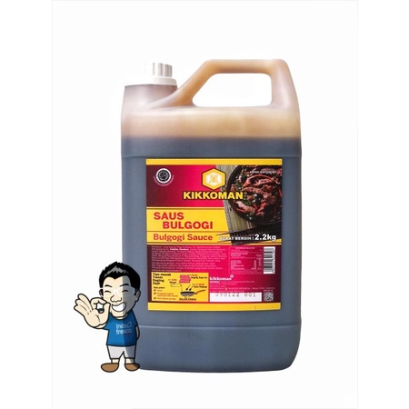 

Kikkoman BBQ Bulgogi Sauce- Saus Bulgogi Jerigen 2L