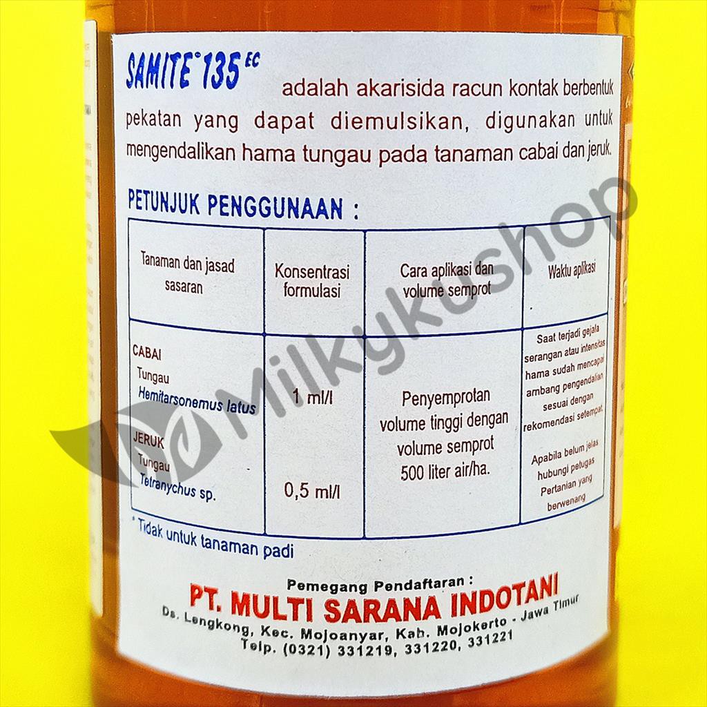 SAMITE 135 EC 100 ML INSEKTISIDA AKARISIDA