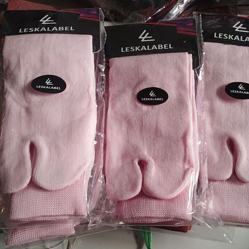 Kaos kaki jempol-Pink