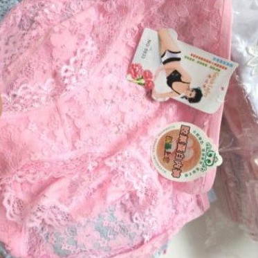 Celana dalam wanita cd brukat jumbo renda lace cd wanita brukat jumbo melar elastis halus extra size-6