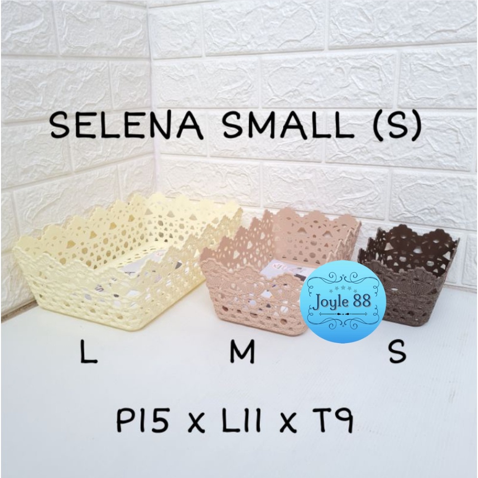 Keranjang Estetik SELENA SMALL(S)/ Keranjang serbaguna (1PC)