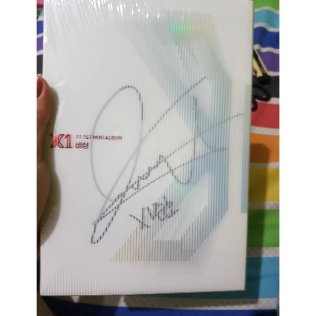 X1 Album Signed Junho