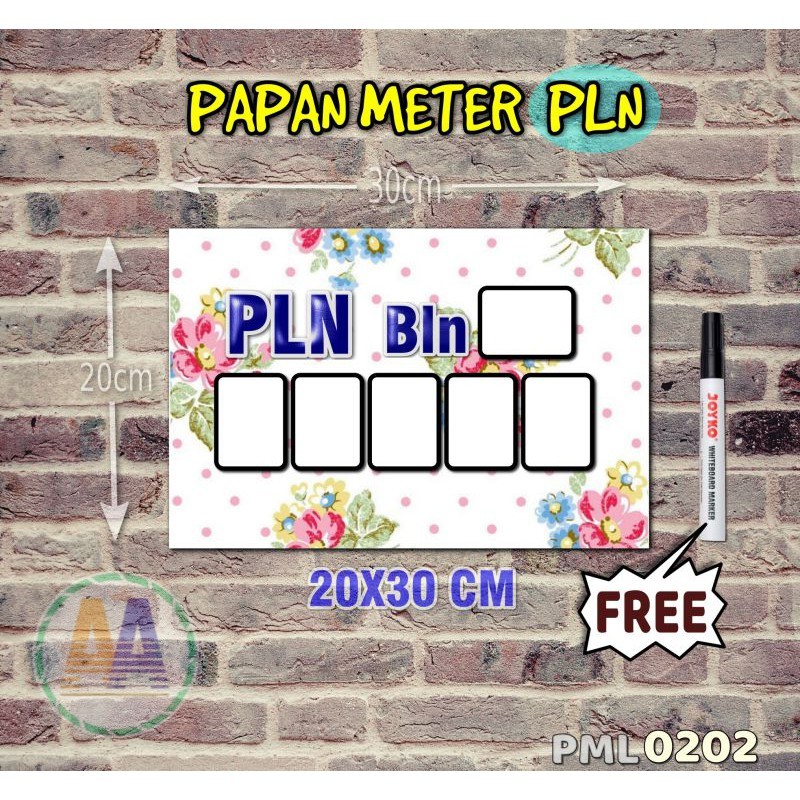 

Papan Meter Listrik PLN PAM motif Unik - Shabby 02 - Toko2A