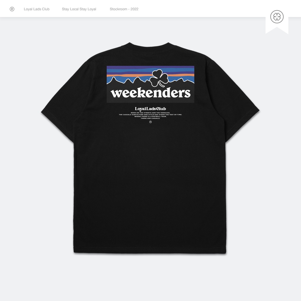 LOYAL LADS CLUB | Tshirt - Weekenders (Black)