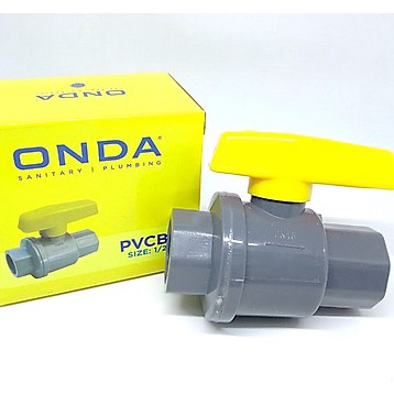 Ballvalve Onda 1/2 In (Stop Kran Onda Pvc 1/2 In)