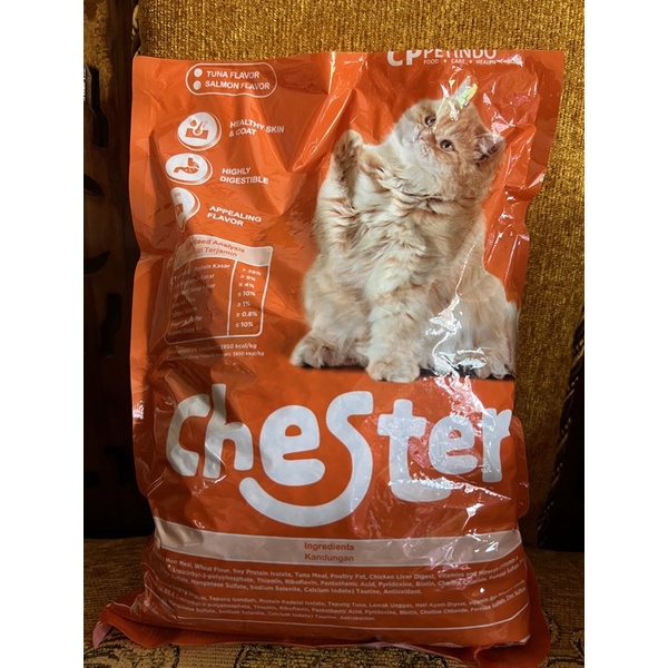 CHESTER 1kg pakan kucing