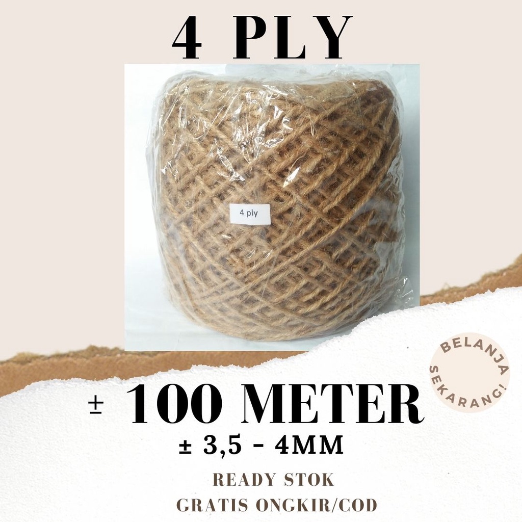 

Tali goni, Tali rami (4ply 100meter)