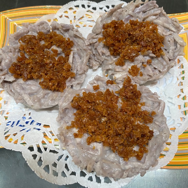 

Talas kukus ebi/ bu pan/ ou kue , hrg satu pc