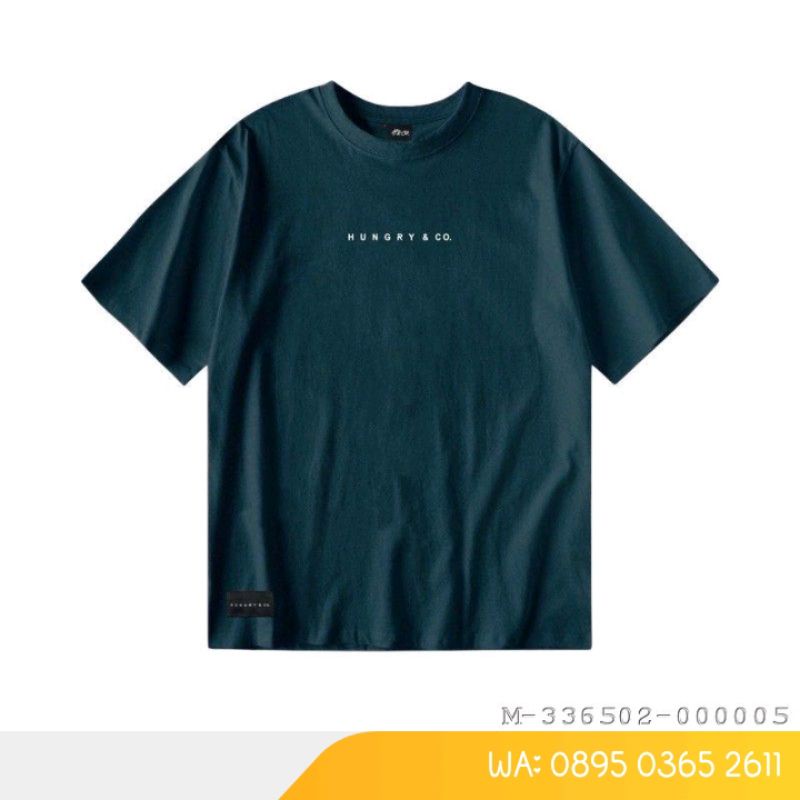 ATASAN PRIA KAOS HUNGRY & CO COTTON VDIS 336