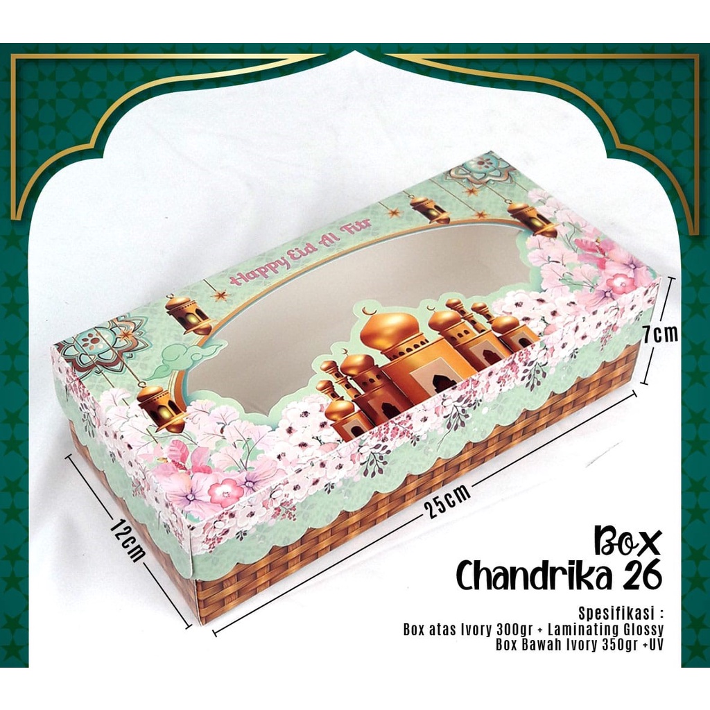 

Dus Kue Dus Toples Idul Fitri Box Hampers - Candrika 26