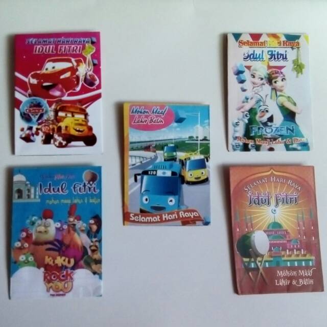 

Amplop Lebaran Idul Fitri Karakter Murah isi 10pcs