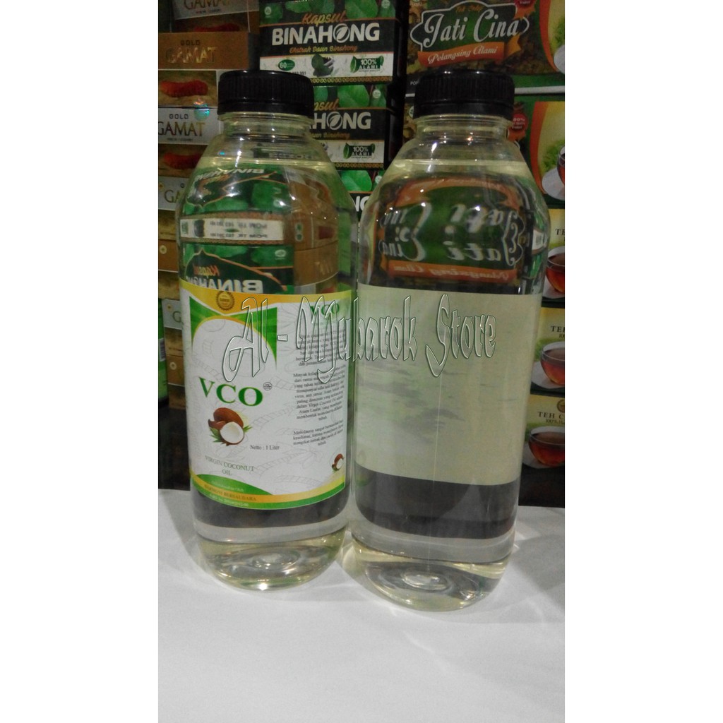 

VCO Virgin Coconut Oil Minyak Kelapa Original 1 L ( liter )