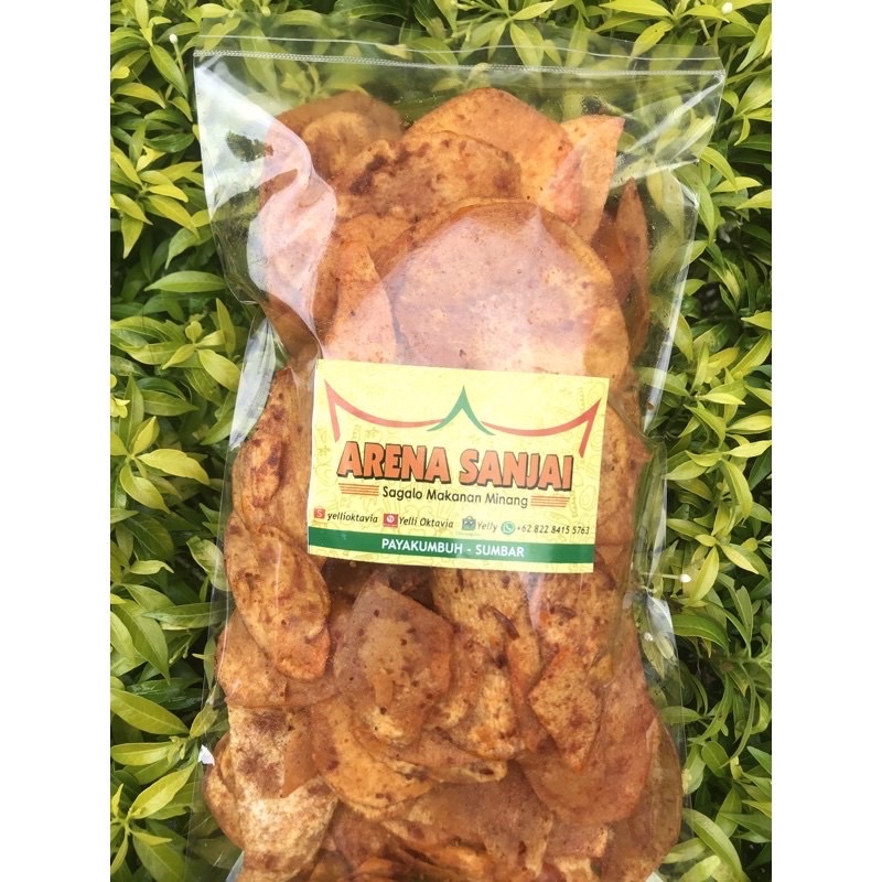 

Keripik Talas Balado 250 gr
