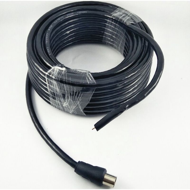 Kabel Antena RG6 TV Antenna Cable 15m ~ 20 m