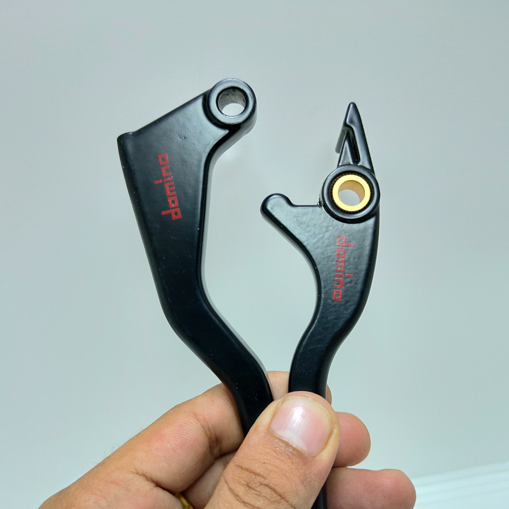 Handle Rem Domino Black Doff Set Kiri Kanan handel Setelan Motor Yamaha Nmax Old Nmax New motor