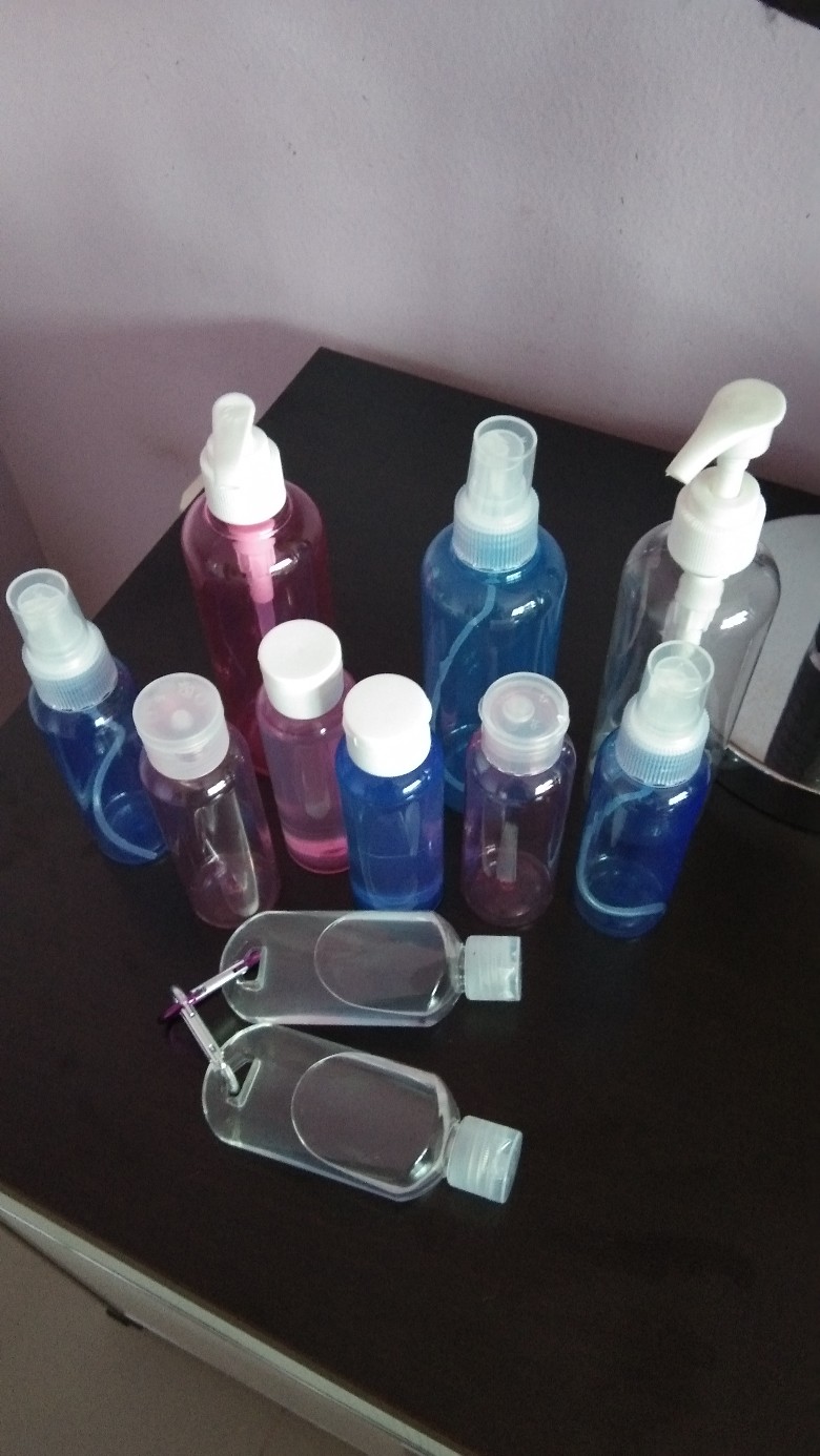 Botol Fliptop 250 Ml L Botol Handsanitizer 250ml L Botol Toner L Wadah Kosmetik L Botol Minyak Refil