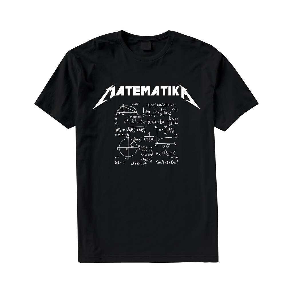 kaos matematika metallica  plesetan parodi
