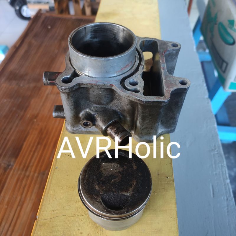 Blok Vario 150 bore up 59 piston NPP CS1 os 1.00