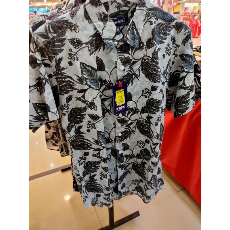 kemeja pria Scotch original