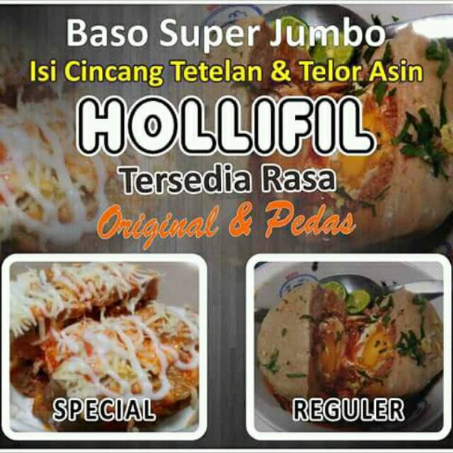 

Hollifil bakso jumbo